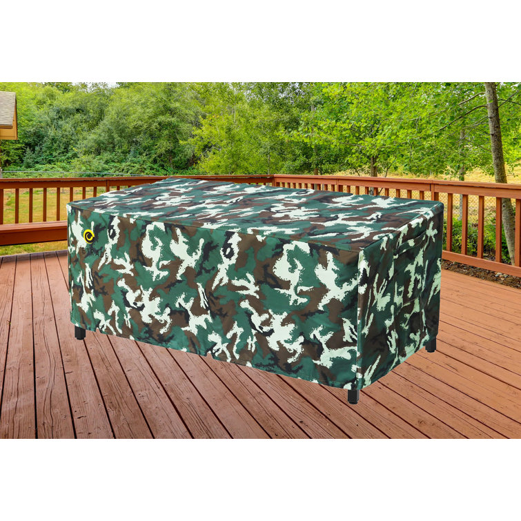 F&J Outdoors Outdoor Furniture Patio Rectangular Table Cover Waterproof